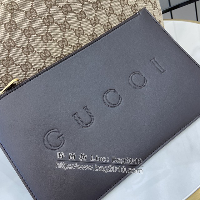 Gucci專櫃古馳最新款Totissima系列中號托特包字母肩背包 jh1963型號：788203